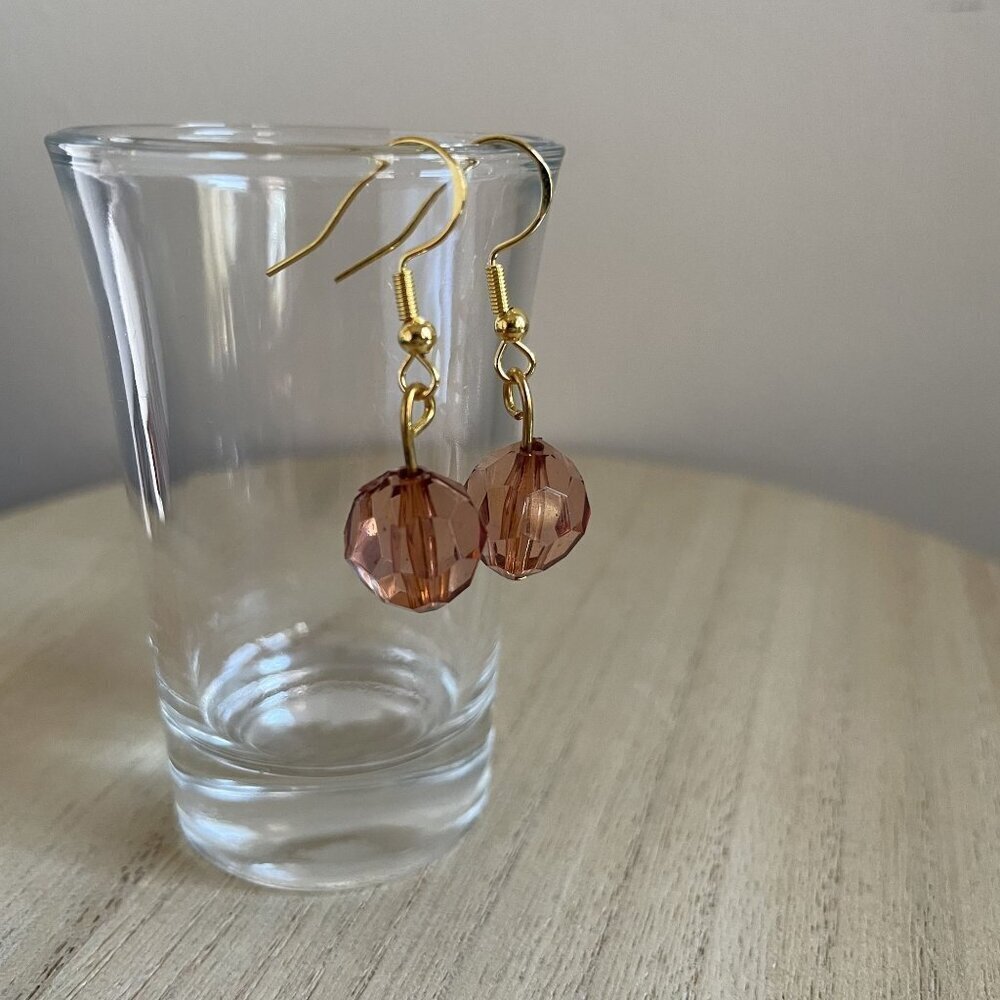 Sparrow Beaded Earrings, boho, chic, handmade, casual, gold, silver, delicate, l